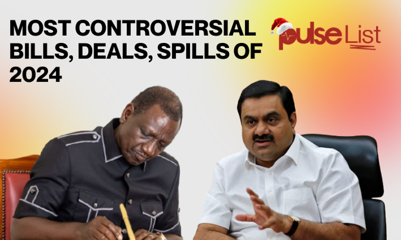 Kenya's most controversial bills, deals, and spills of 2024