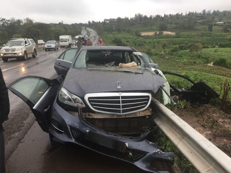 Road accident that killed former Nyeri Governor Wahome Gakuru