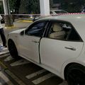 Kasipul Member of Parliament Charles Were's car
