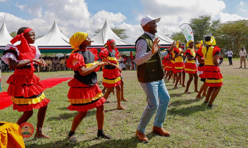 Interior Principal Secretary Dr. Raymond Omollo at Athi River Primary School