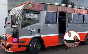 Njugush's new matatu Toria