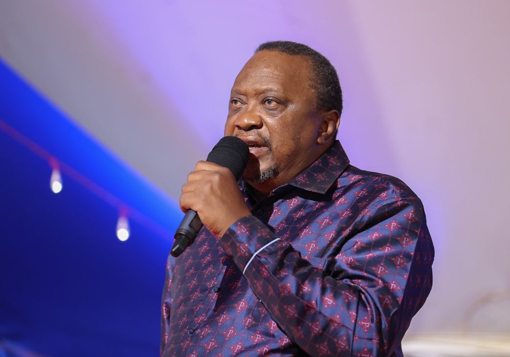 Retired President Uhuru Kenyatta