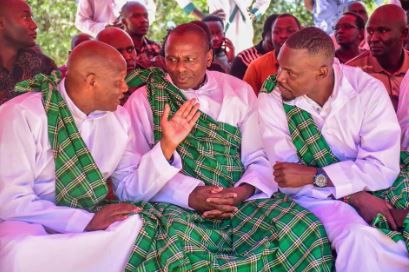 Farouk Kibet, Kimani Ichung'wah and Sylvanus Osoro
