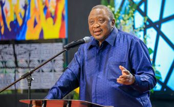 Retired President Uhuru Kenyatta