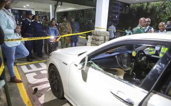 Kasipul MP Charles Were's car