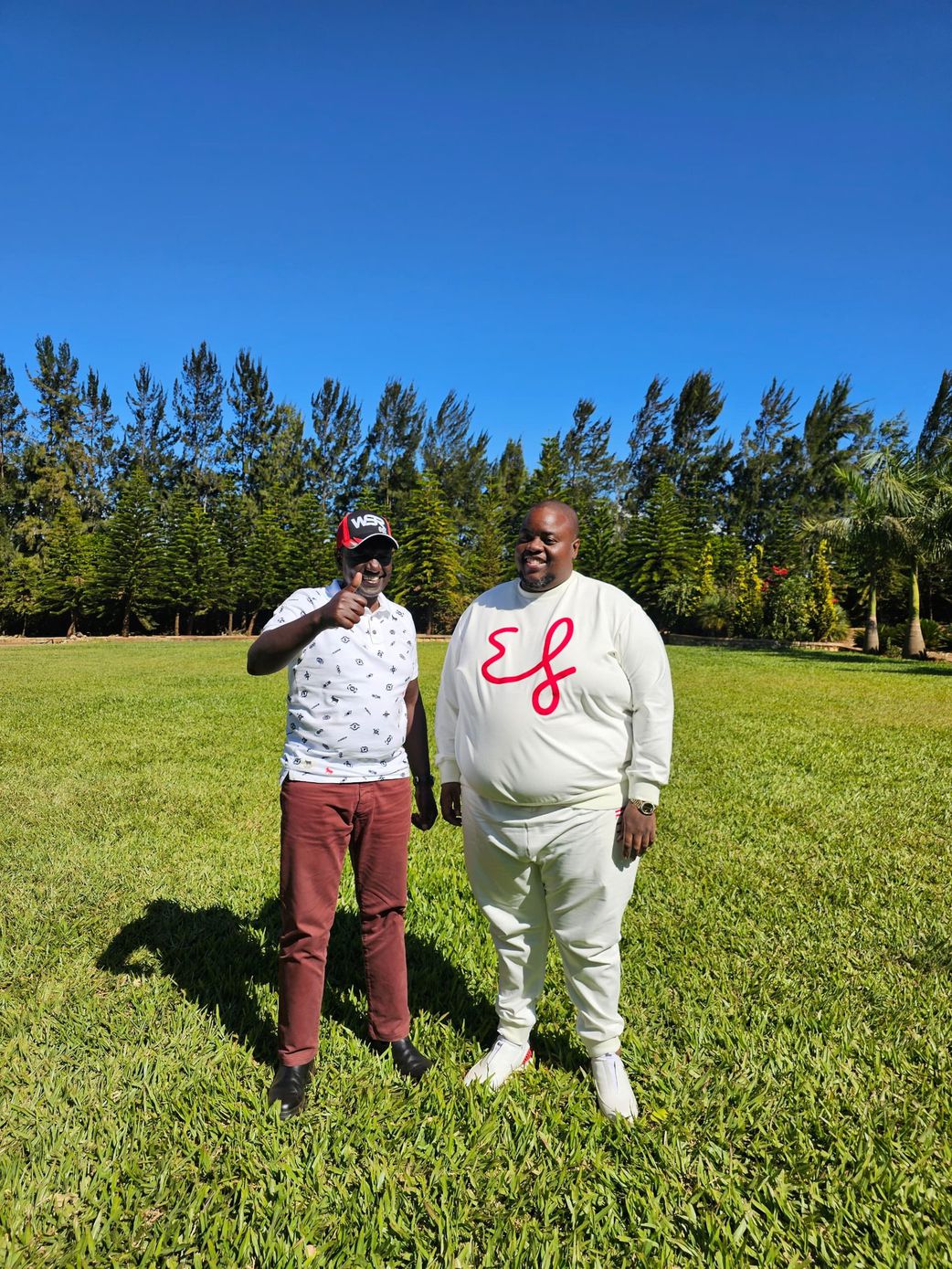 President William Ruto hosted Wicknell Chivayo, popularly known as "Sir Wicknell," a prominent Zimbabwean businessman and socialite. 