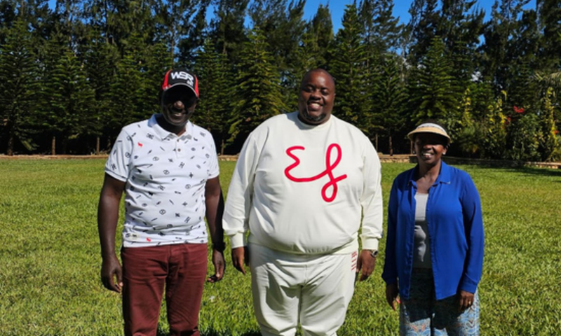 President William Ruto hosted Wicknell Chivayo, popularly known as "Sir Wicknell," a prominent Zimbabwean businessman and socialite. 