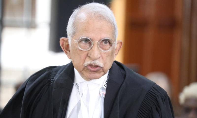 File image of the late Pheroze Nowrojee, Senior Counsel