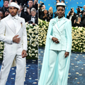 Lewis Hamilton, Lupita Nyong'o & Rihanna at Met Gala