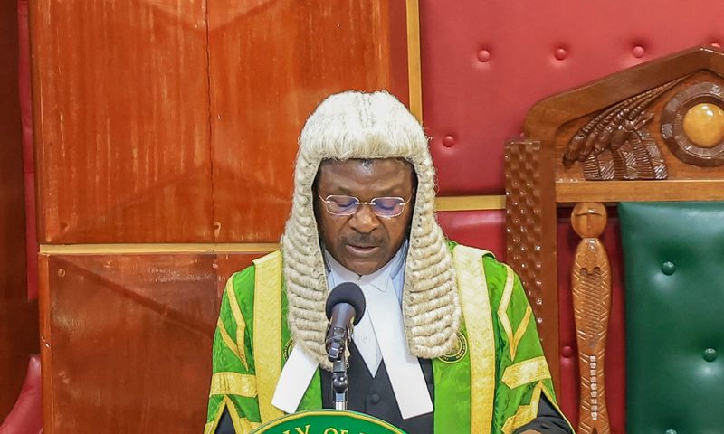 National Assembly Speaker Moses Wetangula