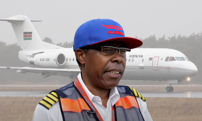 The late pilot James Gitahi