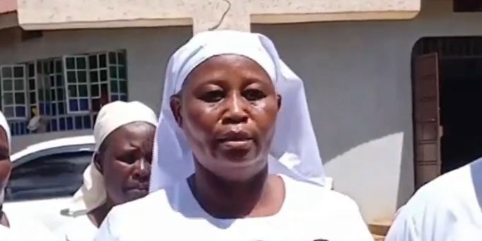 Judith Nafula who declared herself the biblical Virgin Mary
