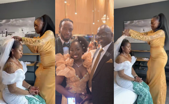 Akothee’s thoughtful gift & fashion statement as daughter Fancy weds lover