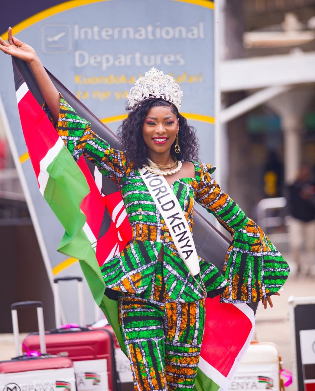 Grace Ramtu, the current Miss World Kenya 2024–2025,