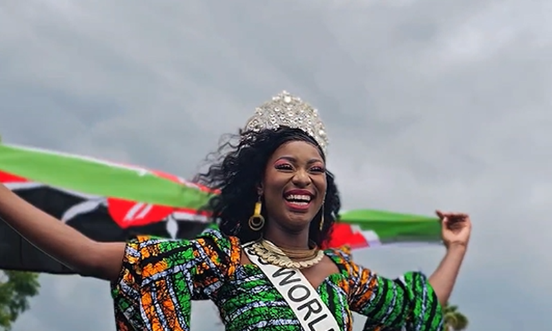 Grace Ramtu, the current Miss World Kenya 2024–2025,