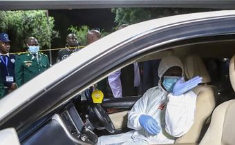 Kasipul MP Charles Ong’ondo Were car after the shooting