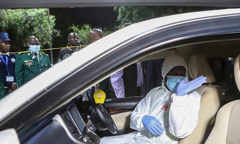 Kasipul MP Charles Ong’ondo Were car after the shooting