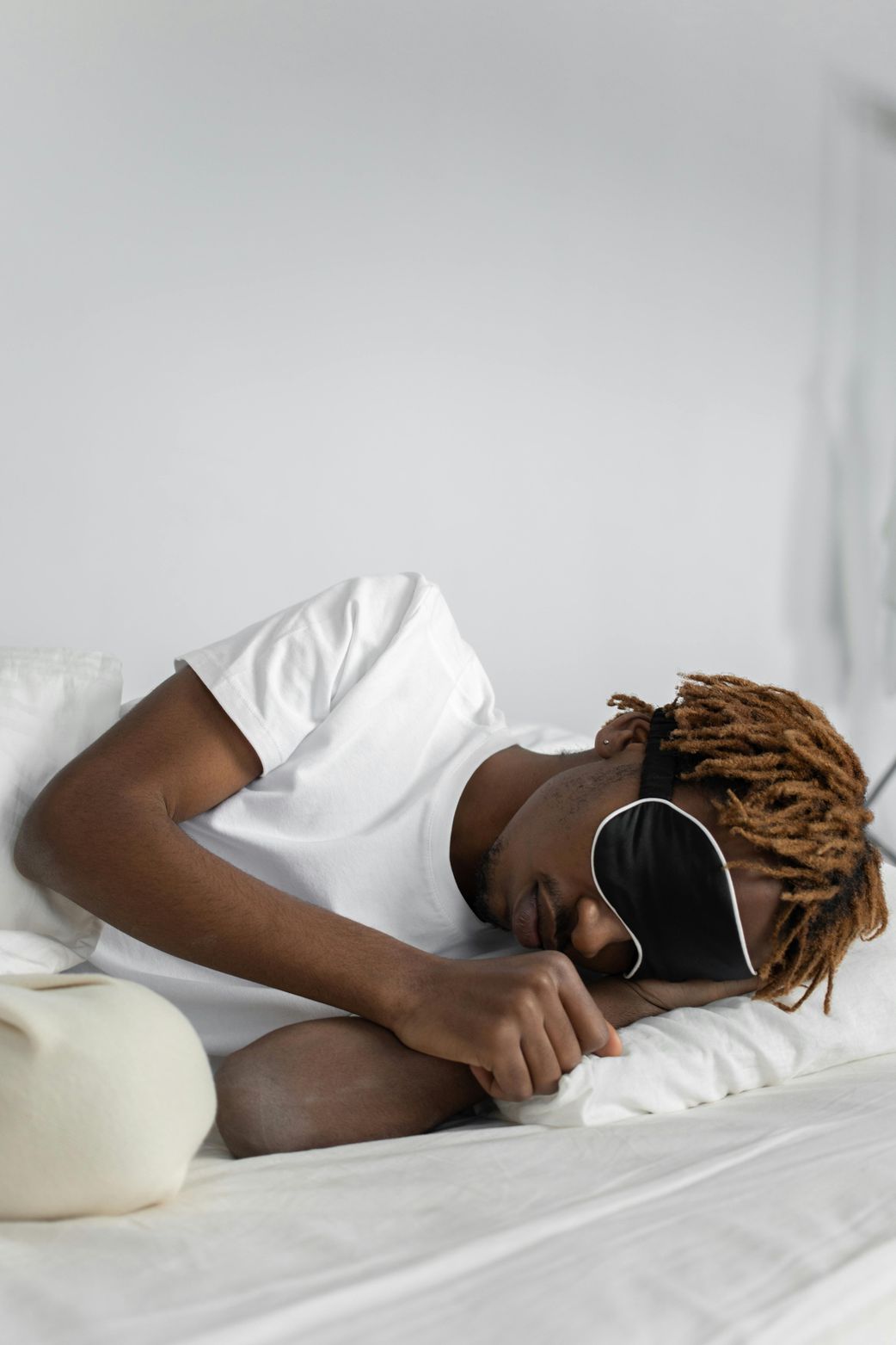 A man relaxing