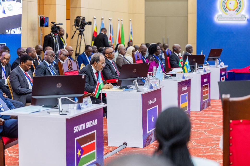 Heads of State who attended the joint EAC-SADC Summit of Heads of State and Government