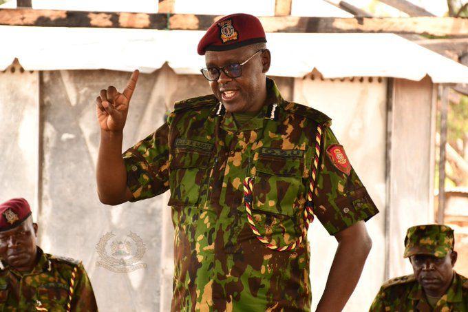 Deputy Inspector General of the Kenya Police Service, Eliud Kipkoech Lagat