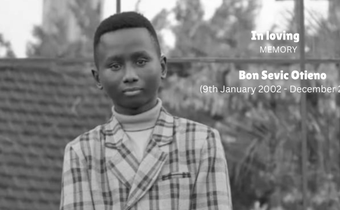 The late Bon Sevic Otieno