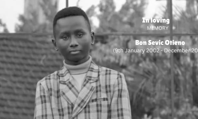 The late Bon Sevic Otieno