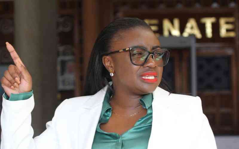 Nominated Senator Gloria Orwoba