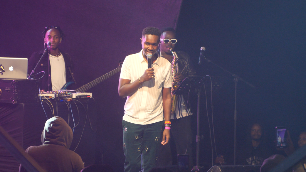 Mutoriah performing at Kikuyu Love Sessions