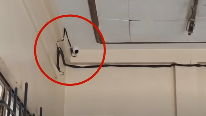 CCTV camera at Nairobi Central Police Station