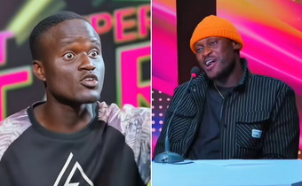A collage of Rapper Spitter 99 and King Kaka