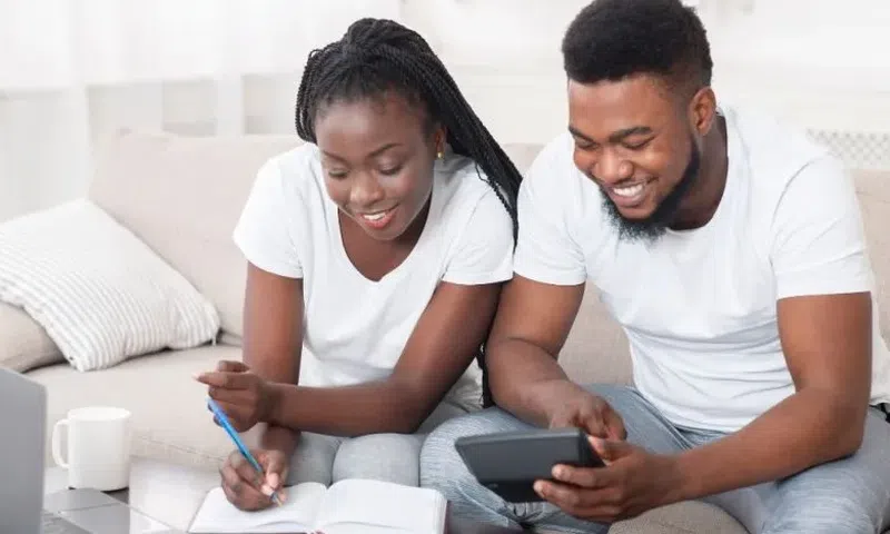 A couple budgeting