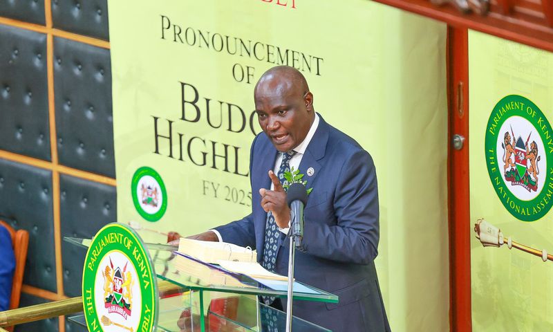 National Treasury Cabinet Secretary John Mbadi on Wednesday, June 12, 2025, delivered the 2025/26 Budget Policy Statement in Parliament