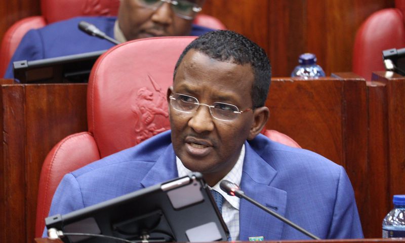 IPOA Chairperson Ahmed Issack Hassan before  the National Assembly Administration and Internal Security Committee