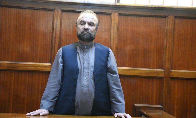 Former Afgan Deputy Speaker Abdul Zahir Qadeer, also known as Haji Abdul Zahir,