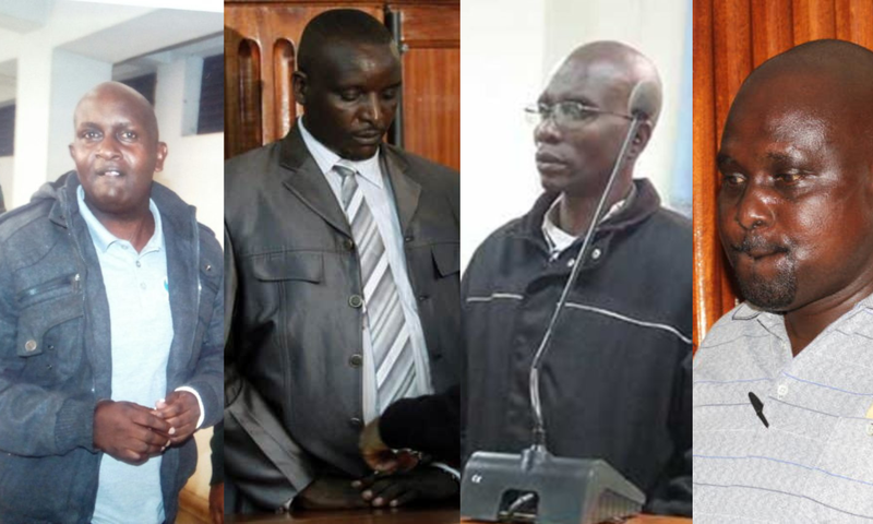 Police officers who have been jailed for murder