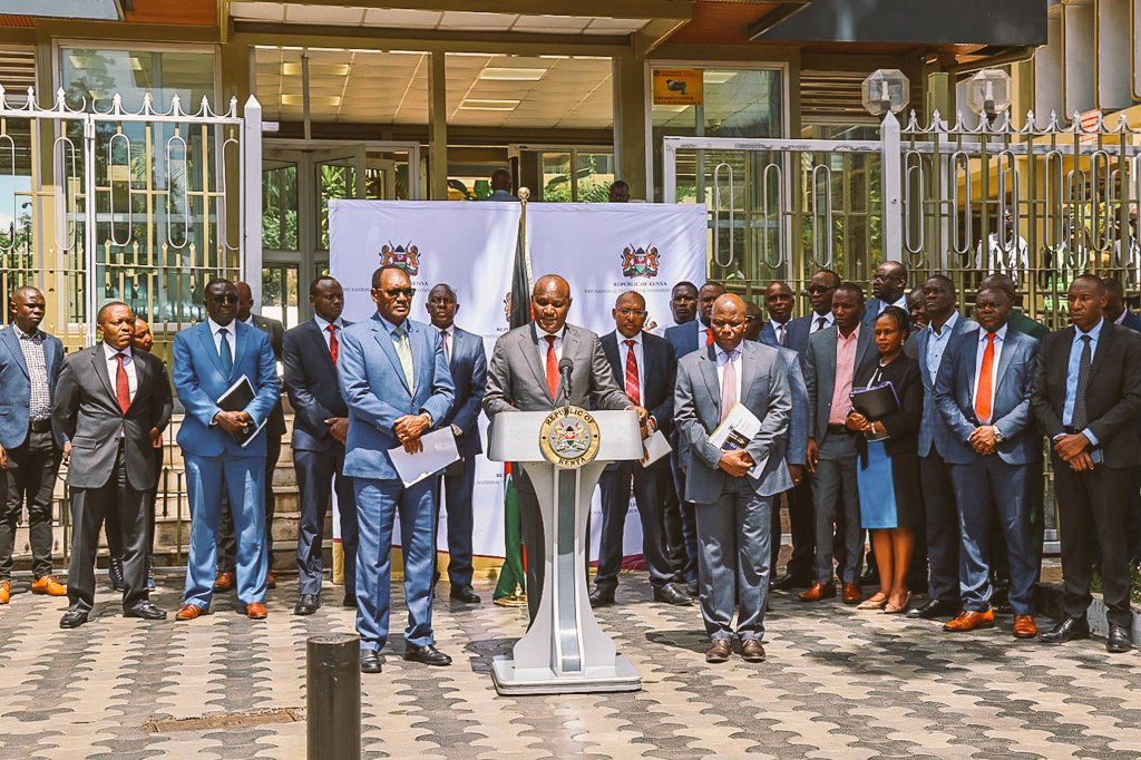 Treasury Cabinet Secretary John Mbadi