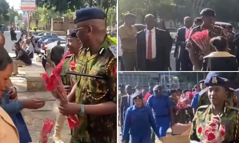 Deputy Inspectors General surprise Nairobi on Valentines day