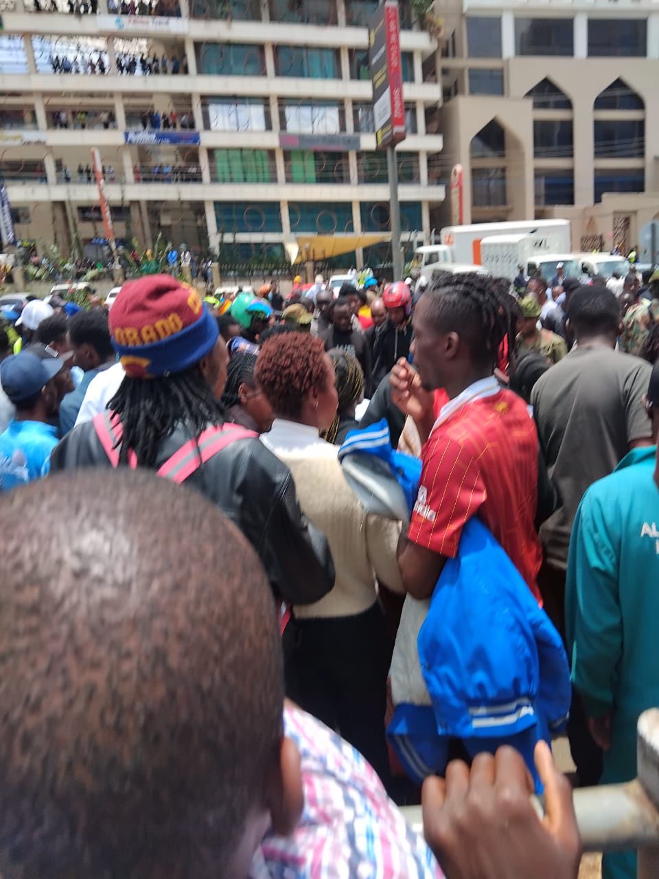 A disturbing incident involving President William Ruto’s motorcade has sparked public outrage after a pedestrian was hit along Ngong Road near Adams Arcade. 