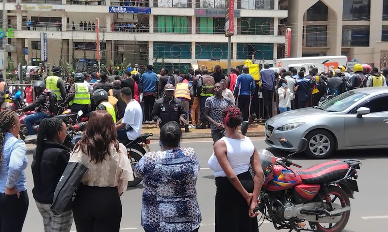A disturbing incident involving President William Ruto’s motorcade has sparked public outrage after a pedestrian was hit along Ngong Road near Adams Arcade. 