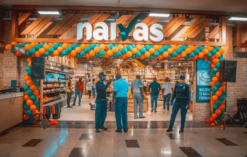 A Naivas supermarket branch