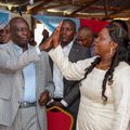 Former Deputy President Rigathi Gachagua and his spouse Dorcas Gachagua