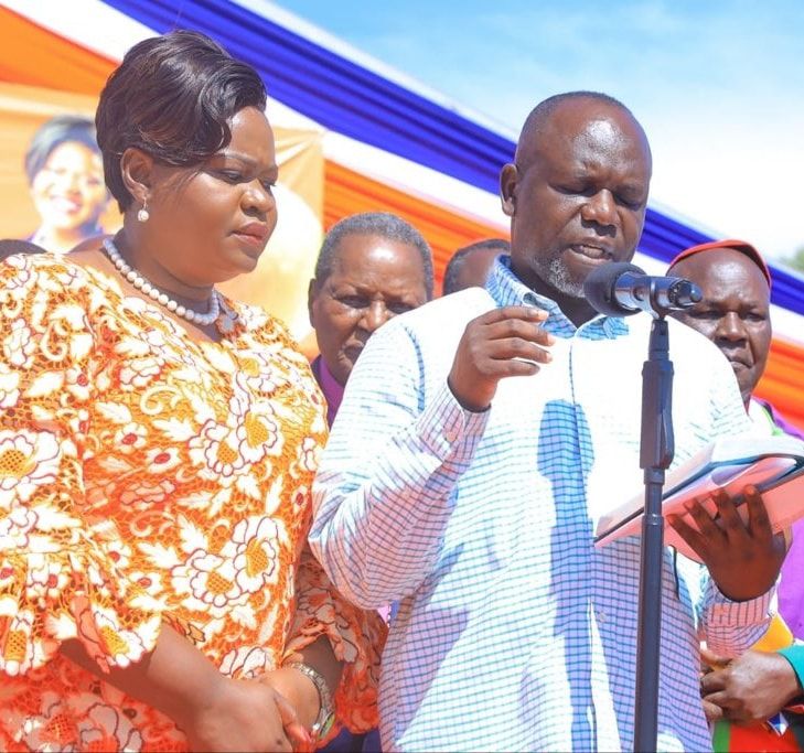 George Wanga and Gladys Wanga