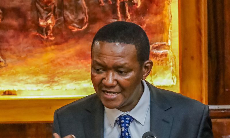 Cabinet Secretary for Labour and Social Protection, Dr. Alfred Mutua