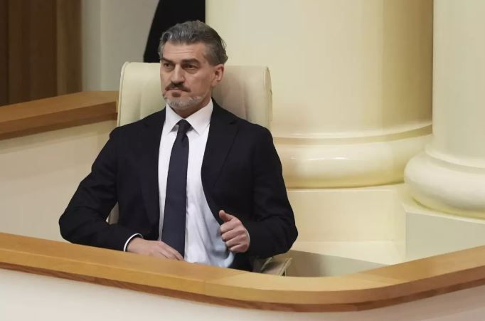 Ex-Manchester City footballer Mikheil Kavelashvili who was elected Georgia’s president on Saturday, December 14