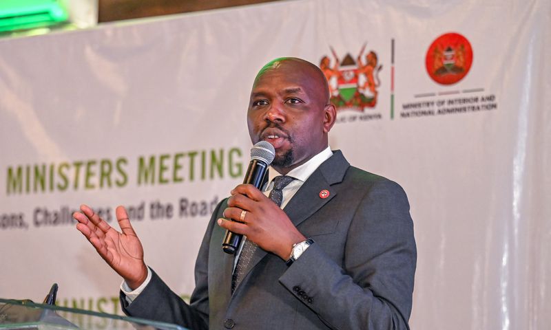 Interior Cabinet Secretary Kipchumba Murkomen
