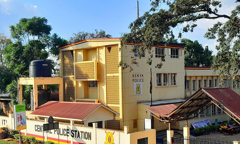 Nairobi’s Central Police Station