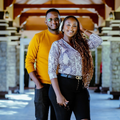 Daddie Marto with his ex-wife Christine Kokundeera