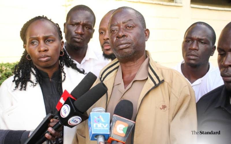 Albert Ojwang', Meshack Ojwang's father
