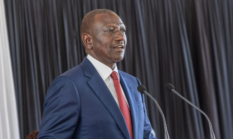 President William Ruto speaking at the 11th National and County Governments Coordinating Summit held at State House, Nairobi