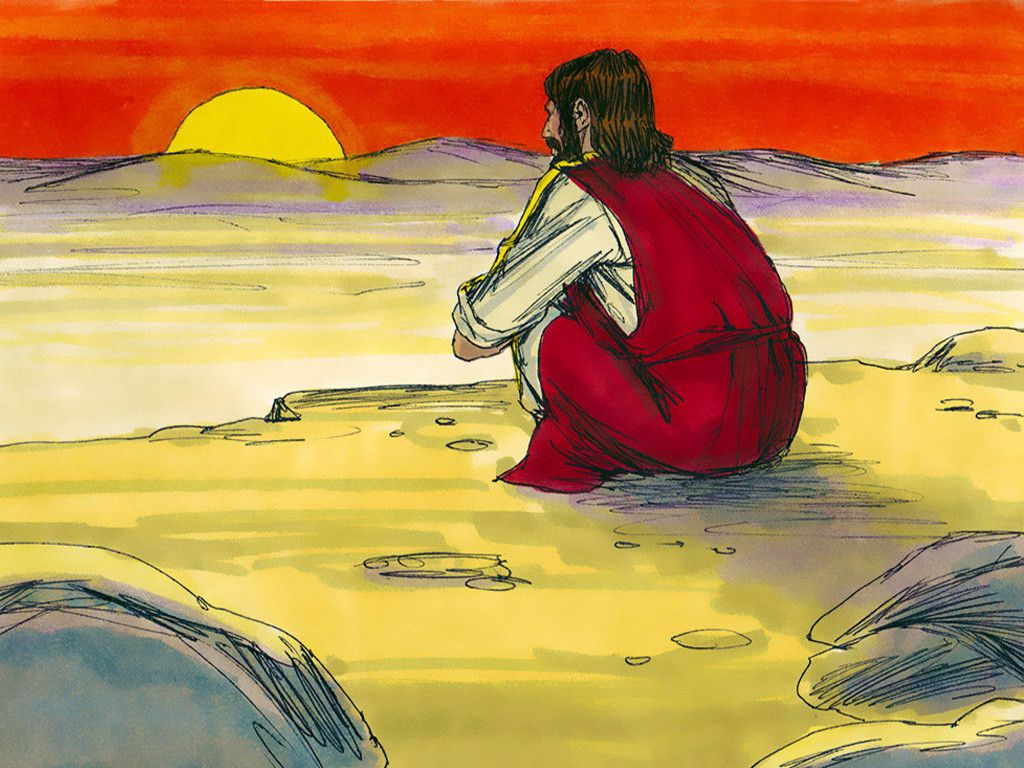 An illustration of Jesus